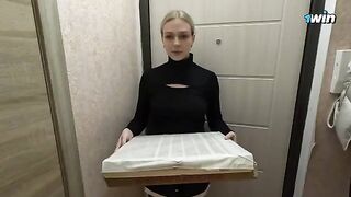 The courier was paid with a personal treat instead of money