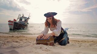 The real treasure was under the panties of Captain Sweetie Fox, who loves a good roleplay