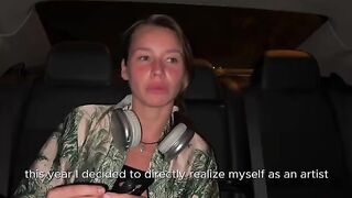 First time in porn for a talented Russian artist