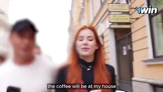 A busty girl got fucked in the vestibule and at a YouTuber’s place