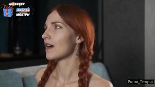 Redhead wife swaps husband for a new one in therapy session