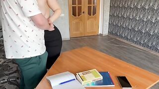A young student gets fucked by his hot teacher, a steamy taboo encounter