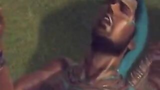 A brunette woman feels great when she is on a big dick