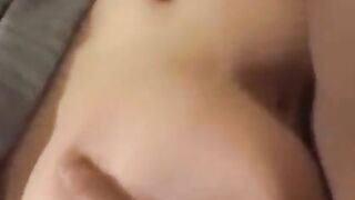 The hairy pussy of a young girl was used by her brother