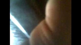 The guy pressed against the ass of a girl on the bus and got excited