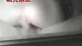 A young couple tried to have sex right in the car, but they were seen