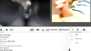A married couple satisfies sexual needs with the help of a webcam