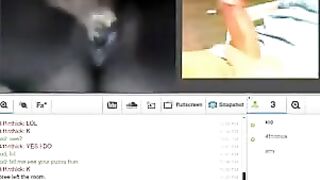 A married couple satisfies sexual needs with the help of a webcam