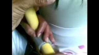 The guy crushed the girl in a crowded bus, it was awful