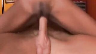 A black girl with a small size fucks with the white dick