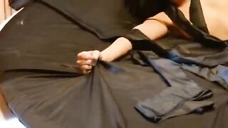Girl sucked cock and gave her ass to be fucked