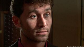 The man tied the girl with ropes and fucked her on the bed