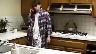 A real incest - a guy's cock was planted in his sister's vagina by his brother