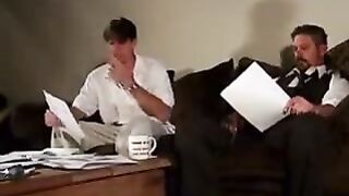 A real incest - a guy's cock was planted in his sister's vagina by his brother