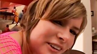 A woman allows her brother and his friend to fuck her in the ass
