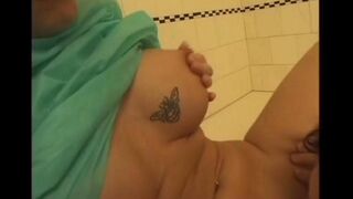 The doctor examined the girl and began to lick her pussy on the table