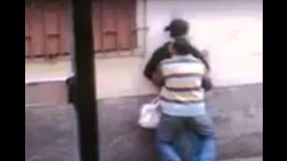 I wanted to fuck on the street, so they didn’t even go into the house