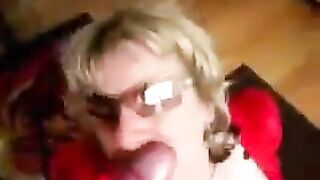 A girl with big boobs in latex gets fucked and milked