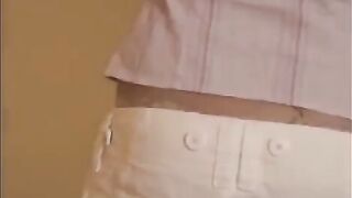 A sexy brunette got fucked by a monster in the mouth