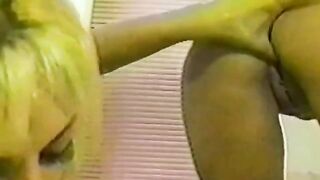 Kinky lesbian shower sex with toy play and steamy action