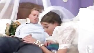 A group sex session with a hot bride who wants to fuck everyone