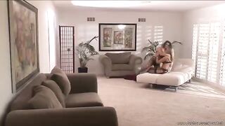 Lesbians in stockings and pantyhose fuck with each other hard