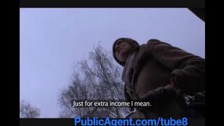 Street girl agreed to have sex for money with a stranger in HD