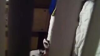 Hides a camera and shoots sex of neighbors