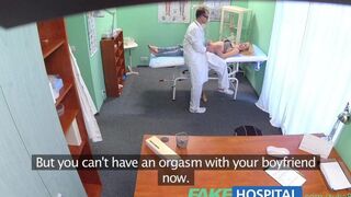 A hidden camera was set up in the gynecologist's office to capture intimate moments