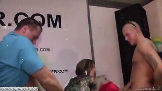 Group sex orgy with drunk people having a wild time