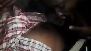The negro fucked in ass his fat and juicy wife, homemade style