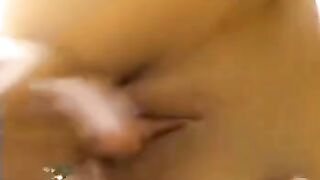 Alina gets great joy from licking balls