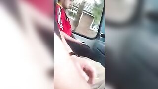 You can jerk off your dick on the bus with a stranger