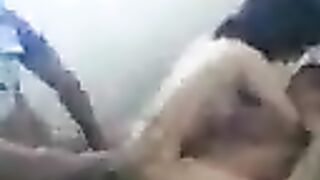 Two members at once fucked a young Asian, showcasing intense energy