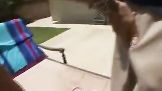 Hot Latin MILF with big boobs cracks are awesome