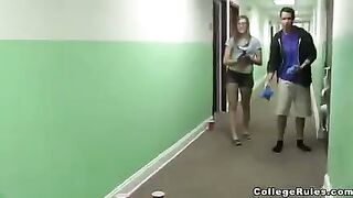 A group of young people decided to fuck in a closed room