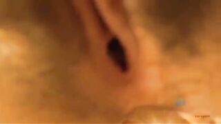 The man got a blowjob from a hairy cunt