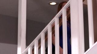A girl fucks with her girlfriend using a strapon, showcasing intense passion