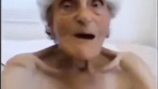 Grandma gets fucked and finishes the video