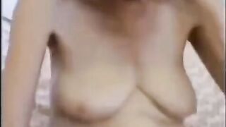 Grandma gets fucked and finishes the video
