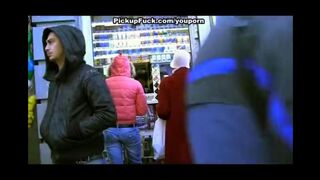 Guy ordered a hooker and fucked her on the street