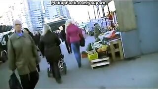 Guy ordered a hooker and fucked her on the street