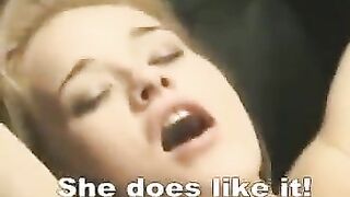 Beata has fun with girlfriend using a strapon