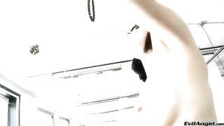 She puts balls in her pussy and plays with them, ending with a passionate finale