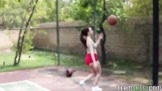 A gift for a basketball player, a beautiful woman