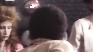 Retro swingers fuck with parents in a wild orgy scene