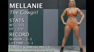 The blonde struggles with a thick strap-on, her desire overwhelming