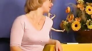 A mother received cunnilingus from her daughter, and she enjoyed it very much