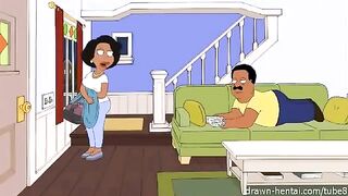 The porn version of the famous show "The Cleveland Show"