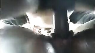 A black woman’s pussy drips with juice and she gets cum on her face
